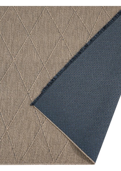 Serenade Geometrik Vizon Polyester Dikdörtgen Modern Desenli Akrilik Hav Vermeyen Leke Tutmayan Kolay Temizlenen Yumuşak Makine Salon Yolluk Mutfak Halı indirimleri