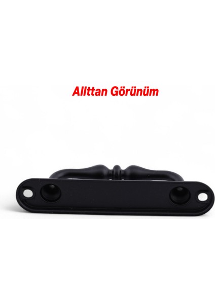 Metal Kapı Çekme Kolu 12 cm Dolap Saclı Mobilya Dolap Çekmece Tutamağı Kulp Kulpları Siyah fiyatları