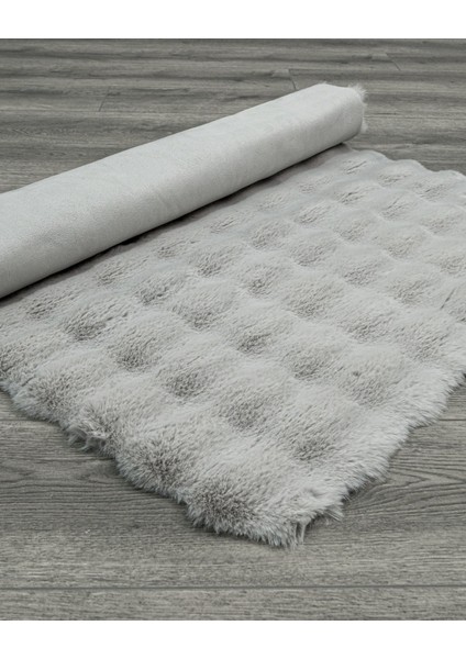 Frederica Düz Gri Polyester Oval Modern Desenli Akrilik Hav Vermeyen Leke Tutmayan Kolay Temizlenen Yumuşak Makine Salon Yolluk Mutfak Halı indirimleri
