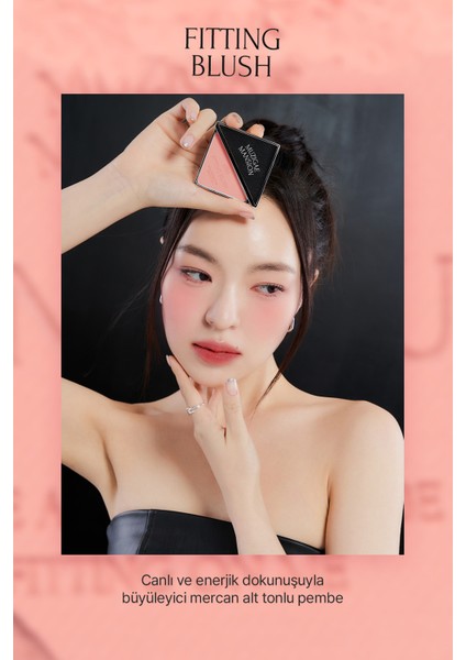 Ciltle Bütünleşen ve Pürüzsüzleştiren, Yumuşak Dokulu Allık Muzıgae Mansıon Fitting Blush (03) fiyatları