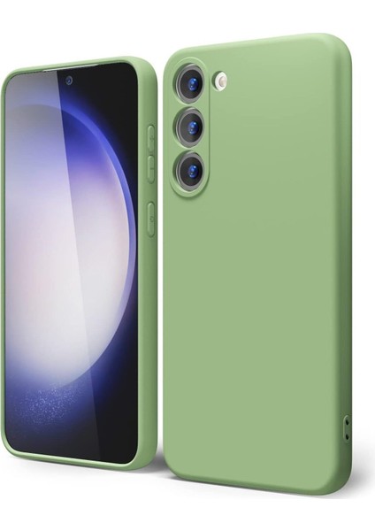 Samsung Galaxy S23 Fe Uyumlu Içi Kadifeli Lüx Kamera Korumalı Lansman Kılıf