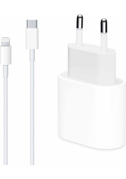 iPhone 14 Için Lightning To Type-C 2 In 1 Şarj Seti