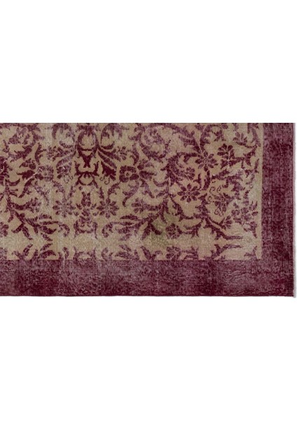 Iskece Kahverengi Eskitme Yün Modern Desenli Yün Hav Toz Vermez Leke Tutmayan Salon Yolluk Mutfak El Dokuma Halı fırsatları