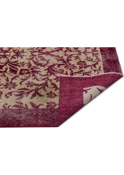 Iskece Kahverengi Eskitme Yün Modern Desenli Yün Hav Toz Vermez Leke Tutmayan Salon Yolluk Mutfak El Dokuma Halı indirimleri