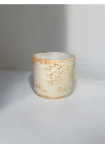 Dekoratif Beton Saksı Silindir Modern Karışık Tema 13X13 cm fırsatları