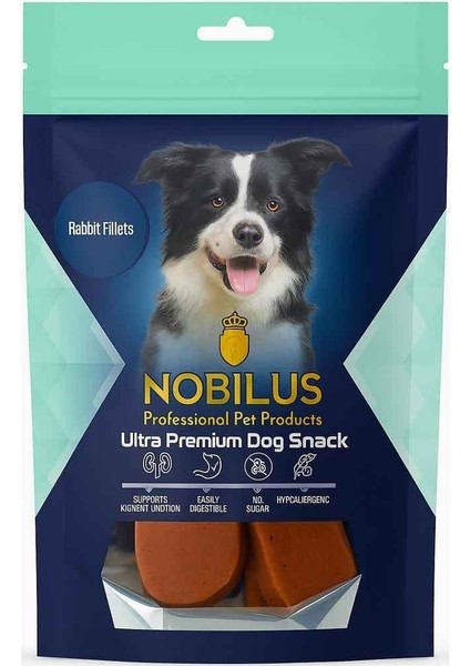 Köpek Ödül Maması Tavşan Fileto 80 gr