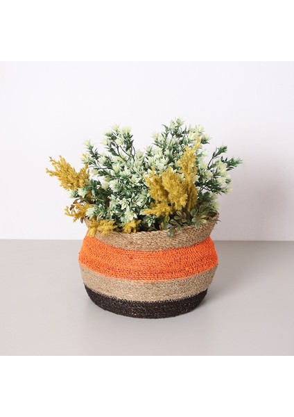 Mylamp Nairobi Afrika Doğal Deniz Sazı Sepet&saksı 28X20 cm