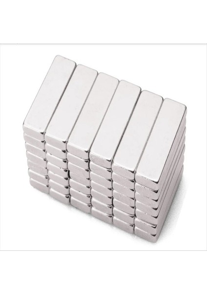 5 Adet - Köşeli Neodyum Mıknatıs, 20X6X3 Mm, Süper Güçlü Magnet, N35 Kalite modelleri