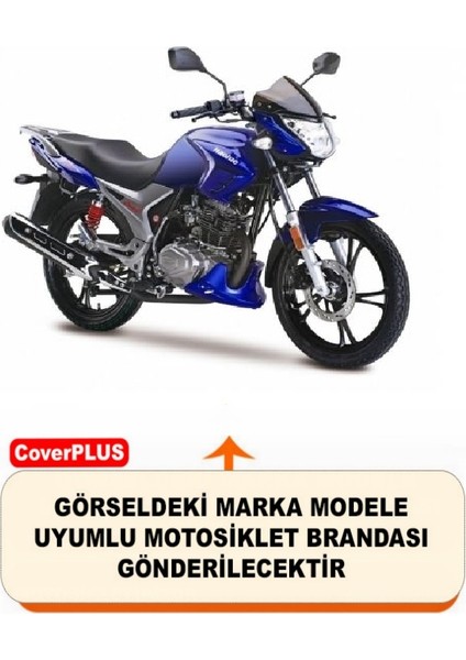 Haojue Hj 150-9 Pro Branda Siyah Kırmızı-Dikişli Reflektörlü Motosiket Brandası Motor Örtüsü Çadır Su Geçirmez Motosiklet Kılıfı Motor Brandası fiyatları