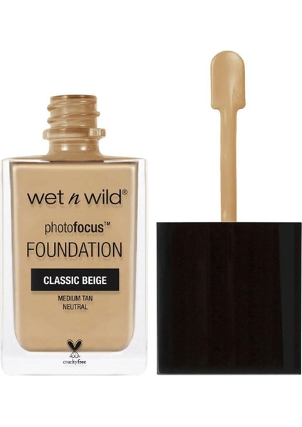 Photo Focus Foundation Fondöten Classic Beige E371C