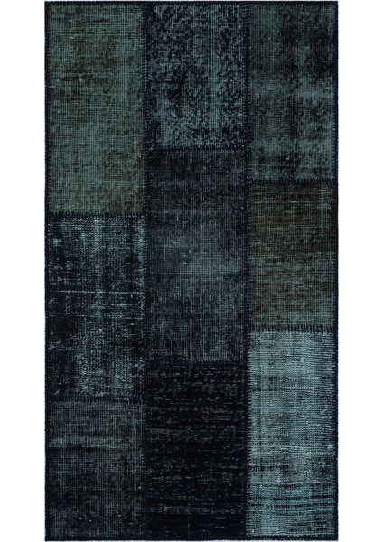 Girit Gri Çizgili Yün Modern Desenli Yün Hav Toz Vermez Leke Tutmayan Salon Yolluk Mutfak El Dokuma Halı