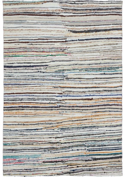 Atina Gri Eskitme Yün Modern Desenli Yün Hav Toz Vermez Leke Tutmayan Salon Yolluk Mutfak El Dokuma Halı