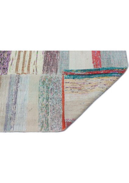 Teselya Kahverengi Çizgili Yün Modern Desenli Yün Hav Toz Vermez Leke Tutmayan Salon Yolluk Mutfak El Dokuma Halı fiyatları