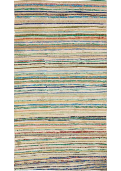 Atina Mavi Eskitme Yün Modern Desenli Yün Hav Toz Vermez Leke Tutmayan Salon Yolluk Mutfak El Dokuma Halı