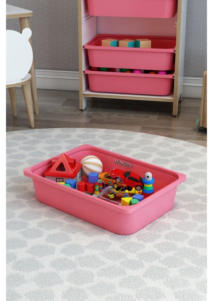 Montessori Oyuncak Dolabı Kutusu Saklama Kutusu 41X30.5X10 Çocuklar Için Aktivite Kutusu 4 Adet fiyatları