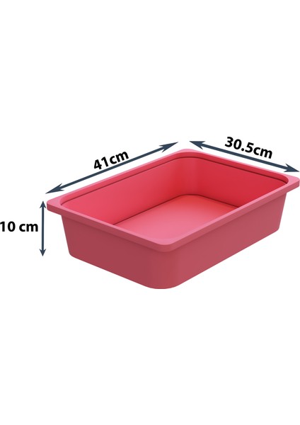 Montessori Oyuncak Dolabı Kutusu Saklama Kutusu 41X30.5X10 Çocuklar Için Aktivite Kutusu 4 Adet modelleri