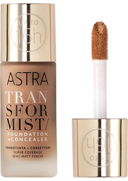 Astra Make-Up Transformist Fondöten & Kapatıcı - Shell 02C