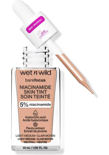Niacinamide Skin Tint Fondöten- Light Medium