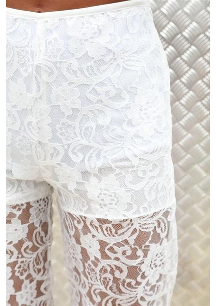 Miralis Beluga Dantel Pantolon Takım 9589-08