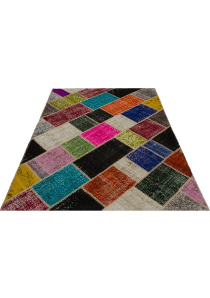 Atina Kırmızı Eskitme Yün Modern Desenli Yün Hav Toz Vermez Leke Tutmayan Salon Yolluk Mutfak El Dokuma Halı modelleri