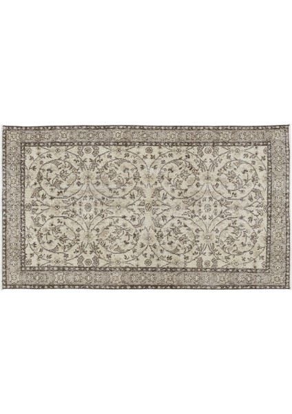 Bej Eskitme Yün Modern Desenli Yün Hav Toz Vermez Leke Tutmayan Salon Yolluk Mutfak El Dokuma Halı