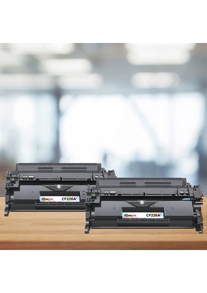 Hp 26A / CF226A / M400 / M402 / M426 Muadil Toneri - 2'li Paket