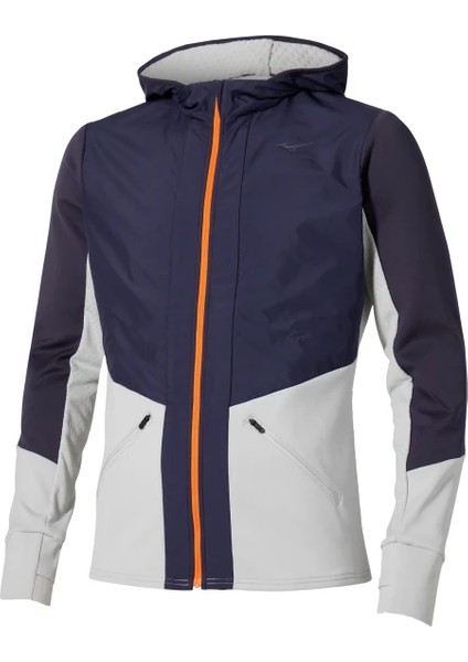 Active Warmalite Hybrid Kapüşonlu Sweatshirt Lacivert / Beyaz