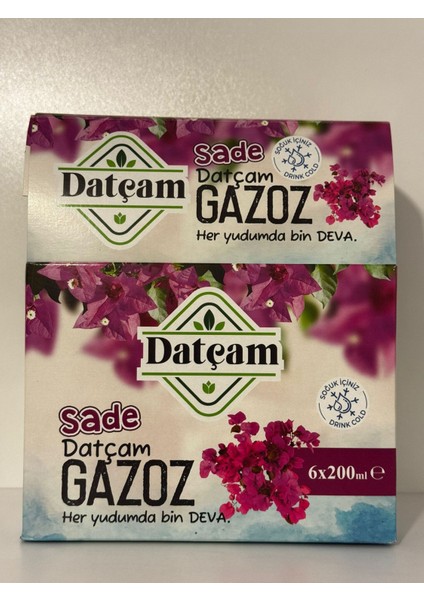 Sade Datça Gazozu 200 ml 6'lı