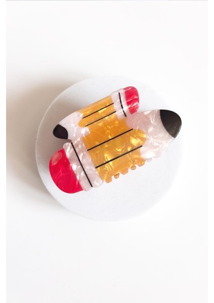 Okula Dönüş Kalem Asetat Mandal Toka