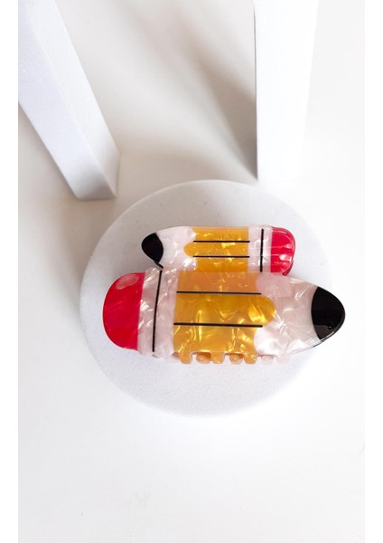 Okula Dönüş Kalem Asetat Mandal Toka modelleri