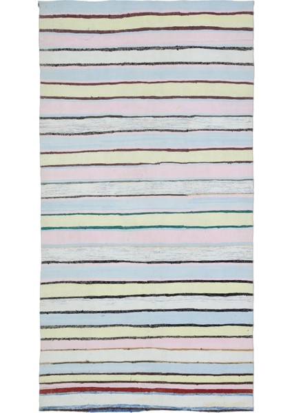 Atina Turkuaz Eskitme Yün Modern Desenli Yün Hav Toz Vermez Leke Tutmayan Salon Yolluk Mutfak El Dokuma Halı