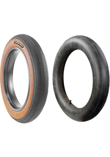 20X4.00 3mm Zırhlı Fat Bike Amber Yanak Bisiklet Dış Lastik