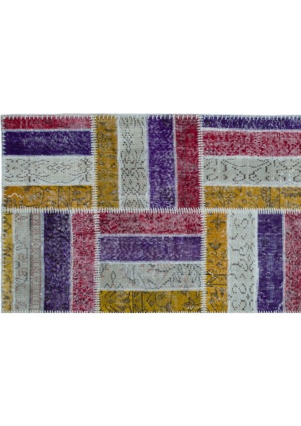 Atina Turkuaz Eskitme Yün Modern Desenli Yün Hav Toz Vermez Leke Tutmayan Salon Yolluk Mutfak El Dokuma Halı indirimleri