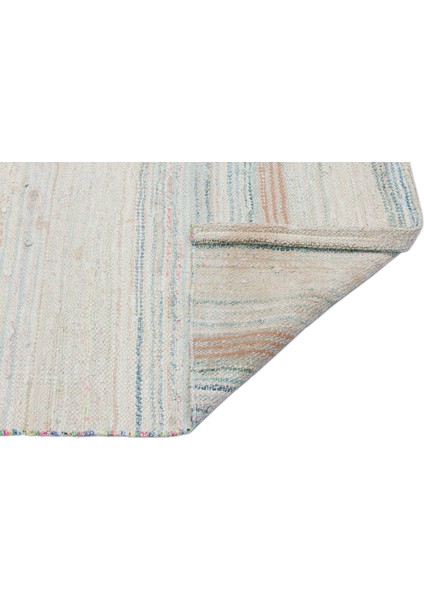 Teselya Kahverengi Çizgili Yün Modern Desenli Yün Hav Toz Vermez Leke Tutmayan Salon Yolluk Mutfak El Dokuma Halı fiyatları