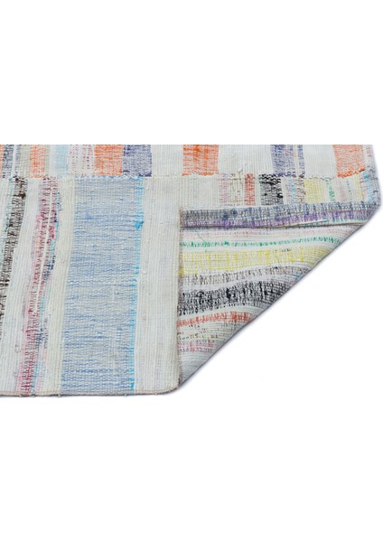 Girit Bej Çizgili Yün Modern Desenli Yün Hav Toz Vermez Leke Tutmayan Salon Yolluk Mutfak El Dokuma Halı fiyatları