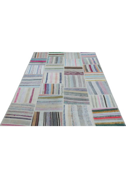 Iskece Bej Patchwork Yün Modern Desenli Yün Hav Toz Vermez Leke Tutmayan Salon Yolluk Mutfak El Dokuma Halı modelleri