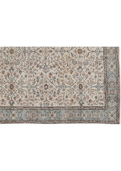 Mora Mavi Eskitme Yün Modern Desenli Yün Hav Toz Vermez Leke Tutmayan Salon Yolluk Mutfak El Dokuma Halı fırsatları