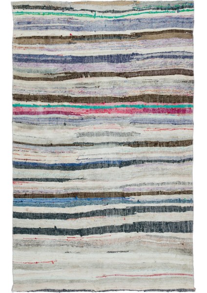 Atina Gri Eskitme Yün Modern Desenli Yün Hav Toz Vermez Leke Tutmayan Salon Yolluk Mutfak El Dokuma Halı