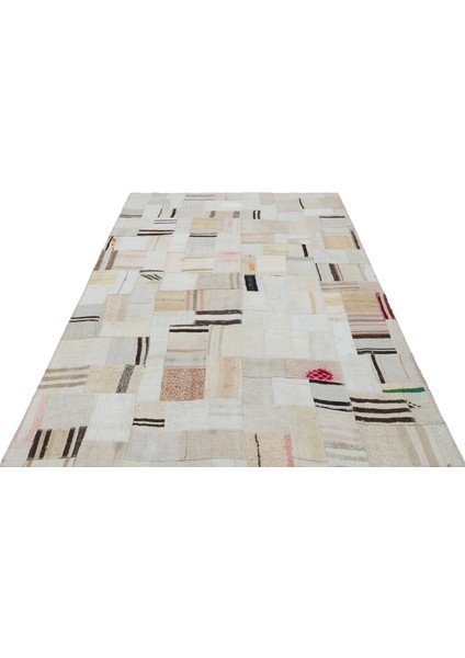 Girit Kırmızı Çizgili Yün Modern Desenli Yün Hav Toz Vermez Leke Tutmayan Salon Yolluk Mutfak El Dokuma Halı modelleri