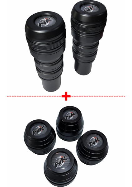Yamaha Mt-07 2014-2024 Uyumlu 6 Lı Takoz Seti modelleri