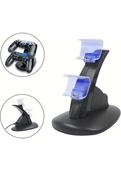 Hepu TP4-0408B Ps4 Dualshock Kablosuz Oyun Kolu Şarj Standı