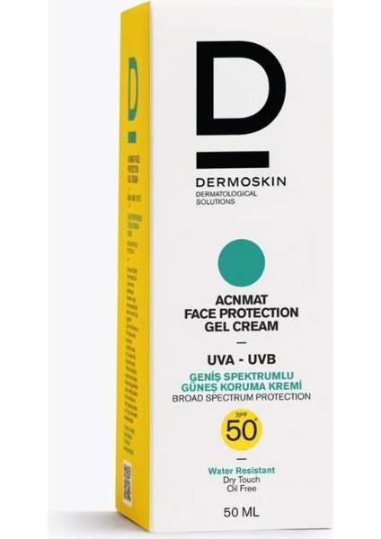 Acne Mat Face Protection Gel Spf 50+ 50 ml Güneş Kremi fırsatları