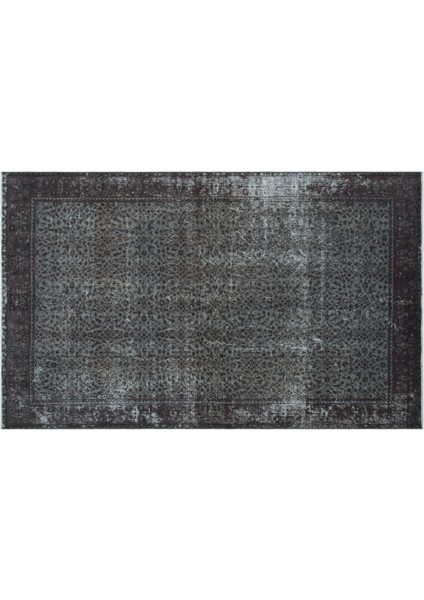 Gri Eskitme Yün Modern Desenli Yün Hav Toz Vermez Leke Tutmayan Salon Yolluk Mutfak El Dokuma Halı