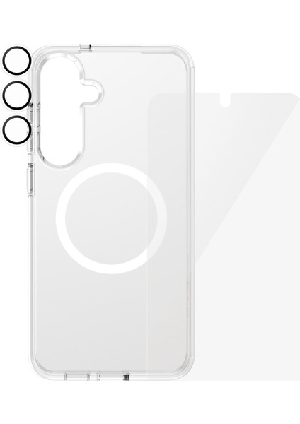 Care By Panzerglass Flagship Samsung Galaxy S25+ 3'lü Çerçeve Aparatlı Telefon Koruma Seti fırsatları