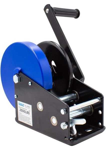 2500 Libre El Vinci – Yüksek Kapasiteli Dayanıklı Mekanik Vinci | Tekne, Araç ve Sanayi Için