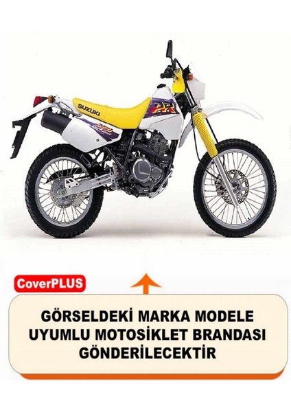 Reflektörlü Siyah Turuncu Dikişli Suzuki DR350 Pro Arka Çanta Uyumlu Branda Motosiket Brandası Motor Örtüsü Çadır Su Geçirmez Motosiklet Kılıfı Motor Brandası fiyatları