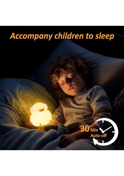 Çocuk Bebek Odası Kulaklık Figür Gece Lambası LED Işıklı Sevimli Figürlü Dokunmatik Silikon Şarjlı indirimleri