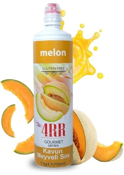 4rr Kavun Meyve Püresi – Doğal, Katkısız, Yoğun Aromalı, 750 ml