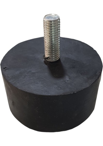 Klima Konsol Takoz Titreşim Önleyici Yuvarlak 8cm Çap*4cm Yükseklik*7,5cm Vidalı Yükseklik Ses Engelleyici Dış Ünite Ayak Takozu Ağır Ürün Takozu 1ADET fırsatları