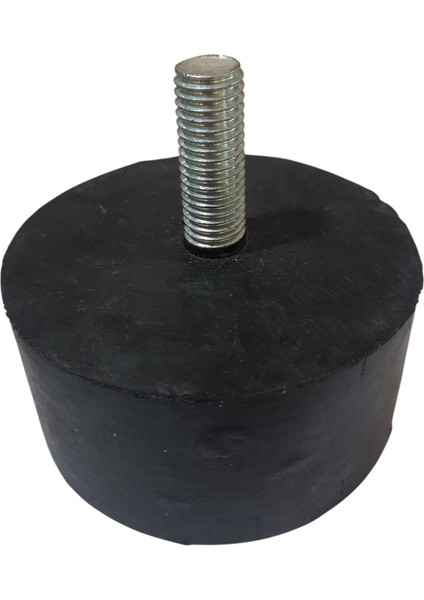 Klima Konsol Takoz Titreşim Önleyici Yuvarlak 8cm Çap*4cm Yükseklik*7,5cm Vidalı Yükseklik Ses Engelleyici Dış Ünite Ayak Takozu Ağır Ürün Takozu 1ADET indirimleri